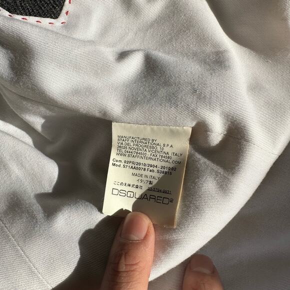 Dsquard Jason mask wool coat - Picture 10 of 12